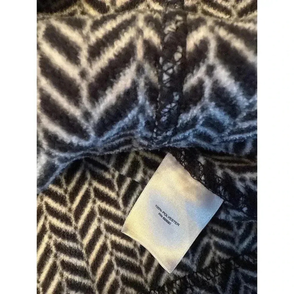 LANDS END size L large fleece pullover - Picture 3 of 3